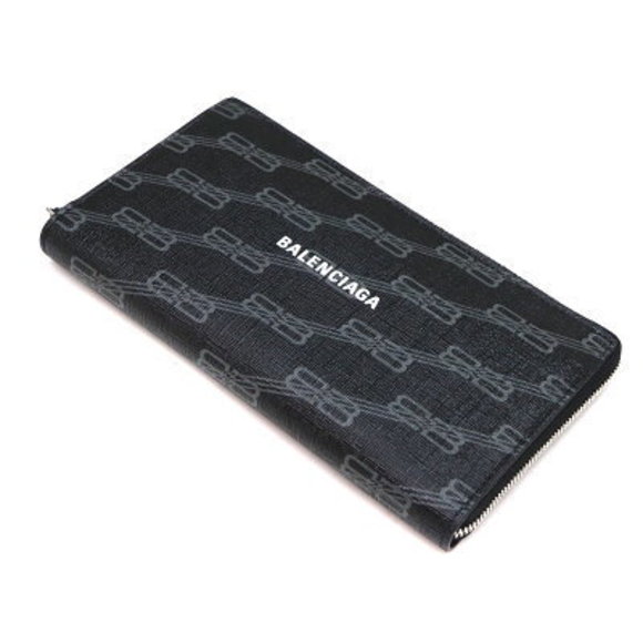BALENCIAGA Zip Wallet Black - Picture 1 of 6
